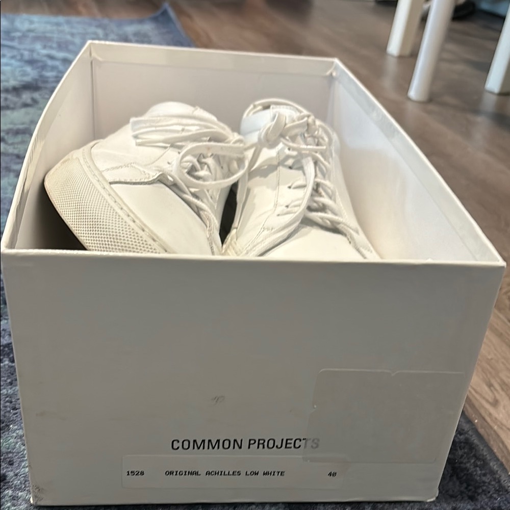 Common Projects Original Achilles Low White Sneakers
